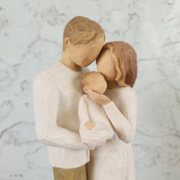 Willow Tree “Our Gift” Family Figurine by Susan Lordi – 9” Collectible Sculpture - Picture 4 of 7